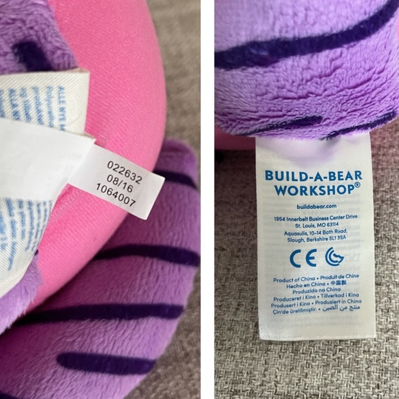 Build A Bear Honey Girl Teegan Purple Tiger Pink Leather Jacket Dress - Picture 8 of 10